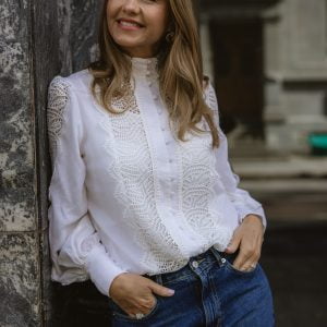 Cora Bluse Hvit