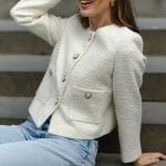 Daisy Jakke Creme