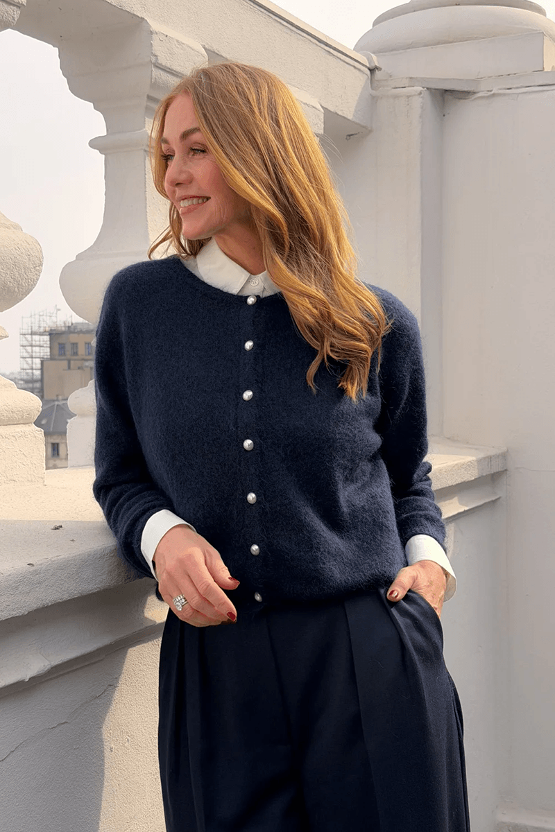 Heaven Cardigan Blå